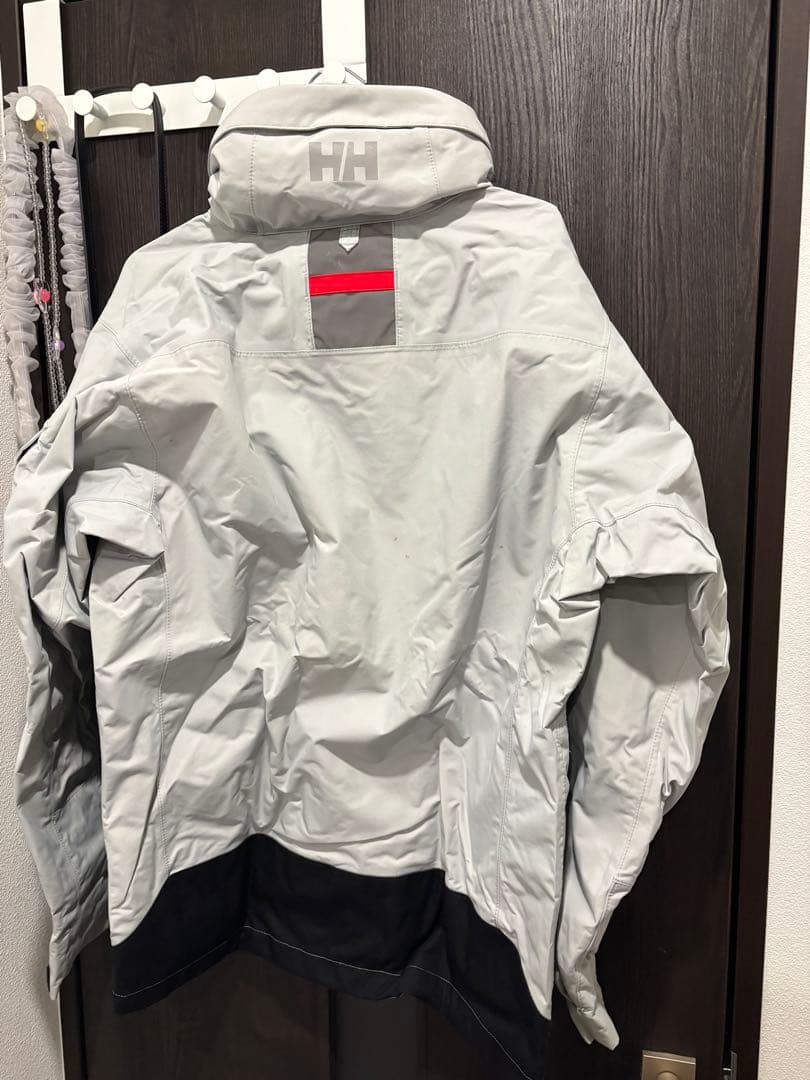 Helly Hansen ホワイト マウンテンパーカー　スノボウェア