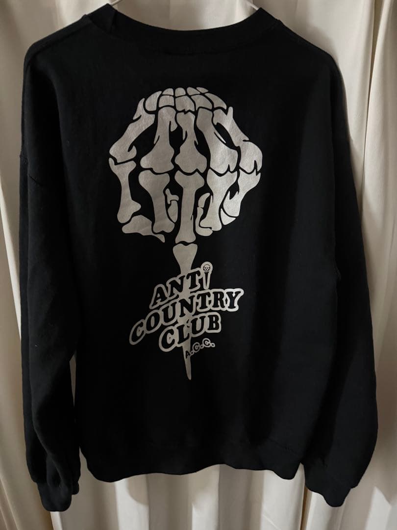 ANTI COUNTRY CLUB スウェット ブラック