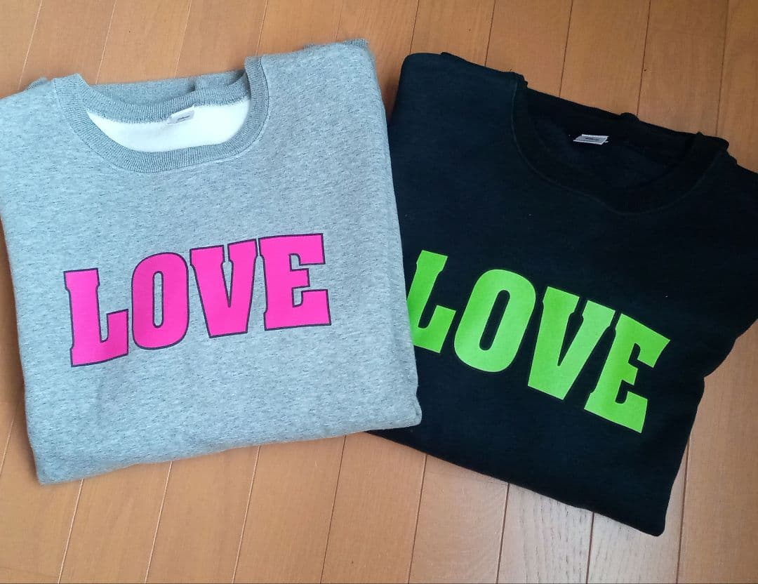 ケ*イ様 西野カナ ミッキーマウス LOVE スウェット2種