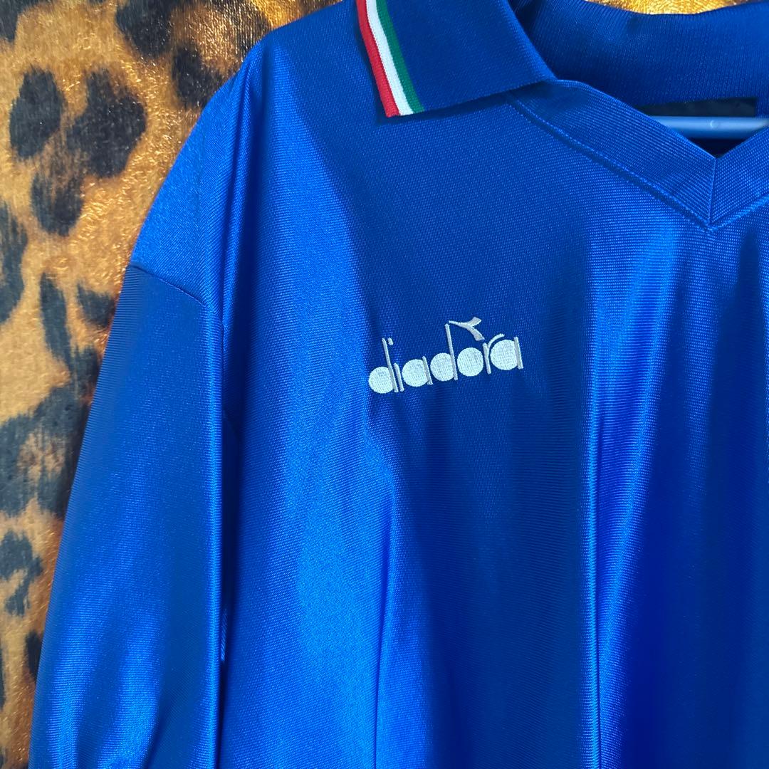 90年イタリア代表ユニフォーム　サッカーシャツ 15番　ロベルトバッジョ