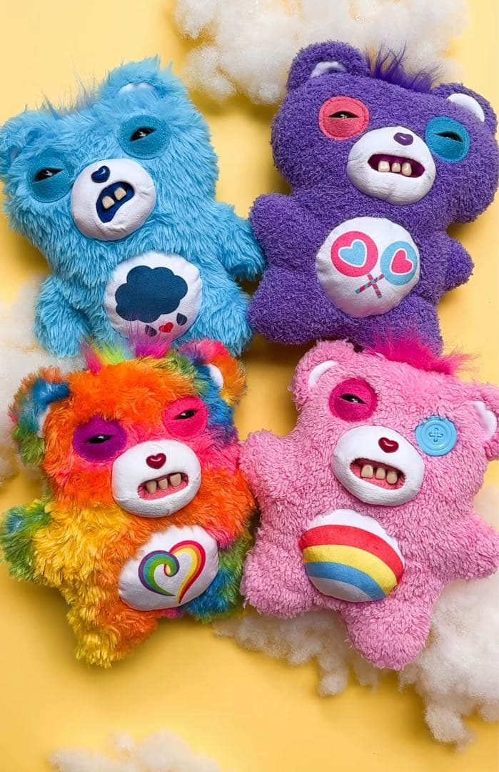 ファグラー　fuggler ケアベア　コラボ　ぬいぐるみ　日本未発売　セット