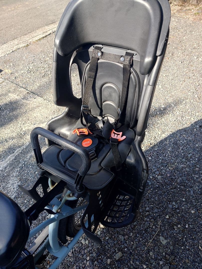 【引取限定】子供乗せ自転車3人乗り チャイルドシート付き　佐賀