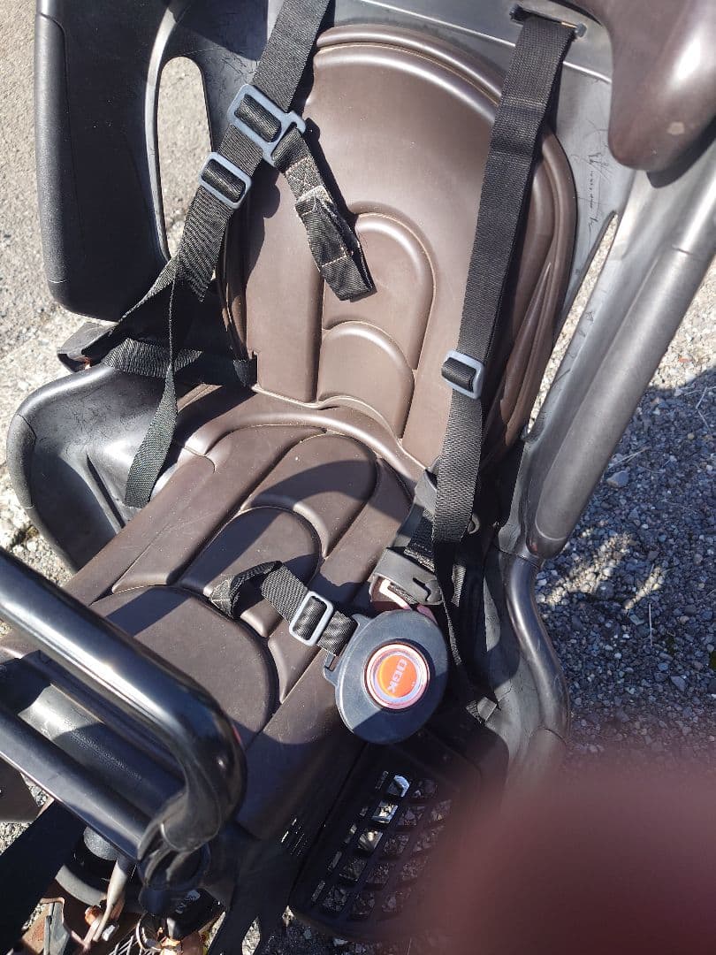 【引取限定】子供乗せ自転車3人乗り チャイルドシート付き　佐賀