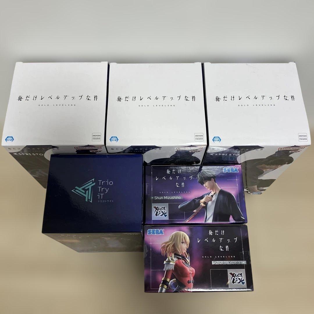 俺だけレベルアップな件　フィギュア　6箱セット　向坂雫　水篠旬 新品未開封品