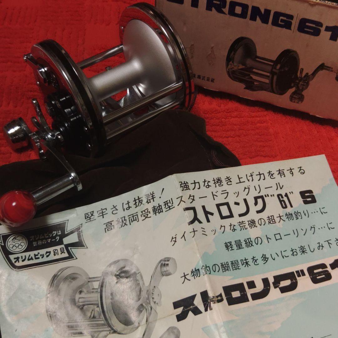 ✴️希少‼️オリムピックリールSTRONG 61S付属品あり⭕未使用
