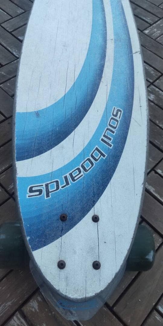 ビンテージ ロンスケ ロングボードSoul Boards E.Xkateトラック