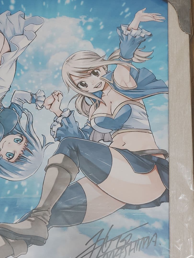 ルーシィ＆アイリス 白猫プロジェクト×フェアリーテイル 懸賞非売品 A2ポスター