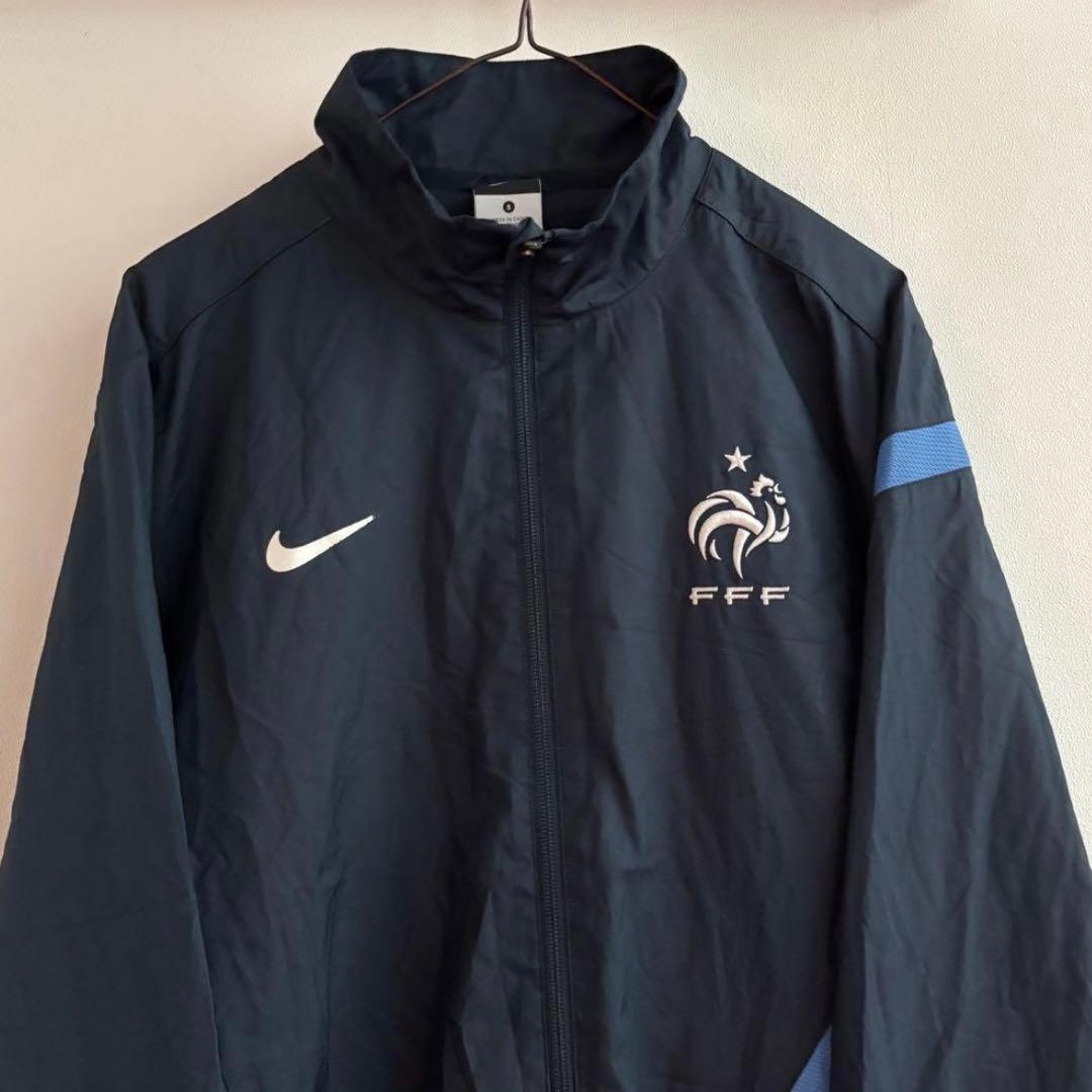 フランス代表　ジャージ　ジャケット　サッカー　ユニフォーム　シャツ　古着