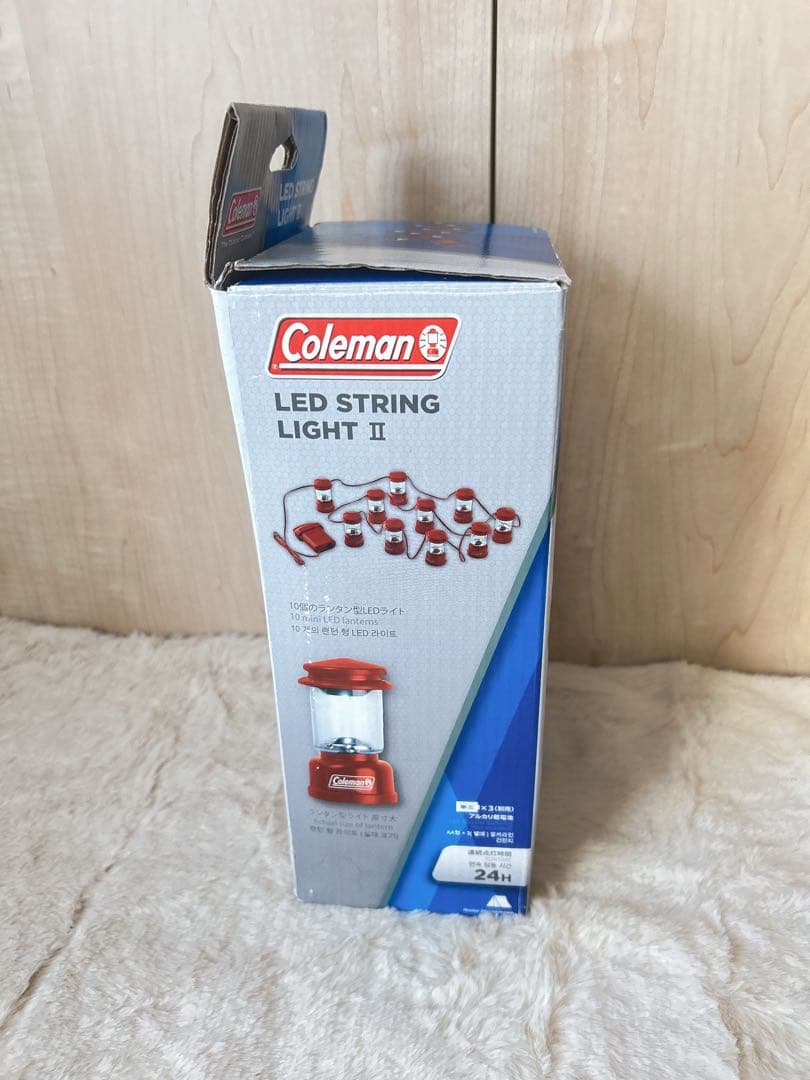 もん様　coleman lea LED ストリングライトⅡ キャンプ　コールマン