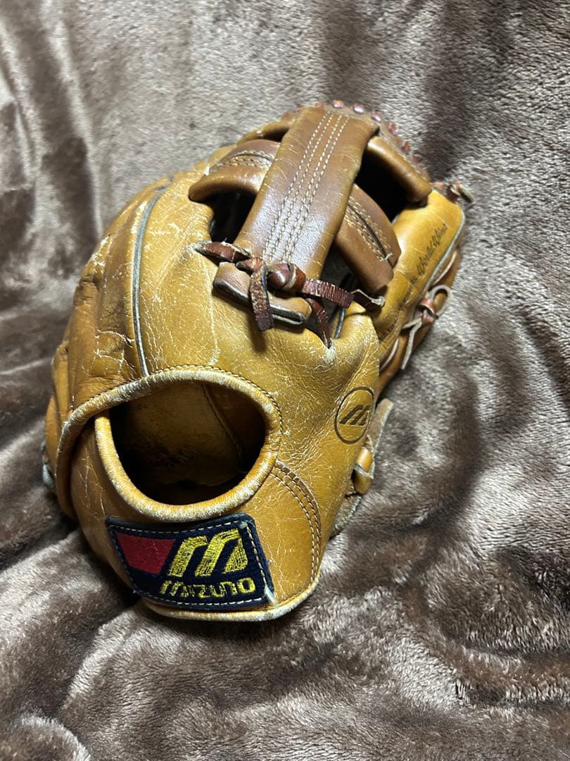 【ビンテージ】ミズノMizuno World Win 一般硬式グローブ 遊撃手用