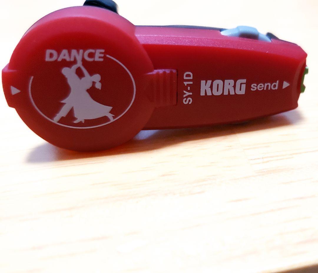 イヤホン　KORG SY-1D SyncDancing レッド　2つセット損傷有