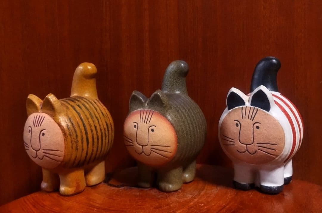 【最終価格】リサラーソン ディエチキャット ３色セット 北欧 美品