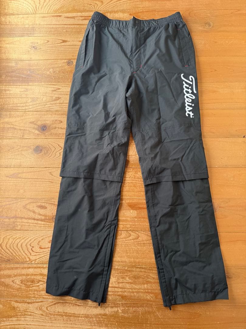 【ほぼ未使用】おまけ付きTitleist メンズレインウェア M