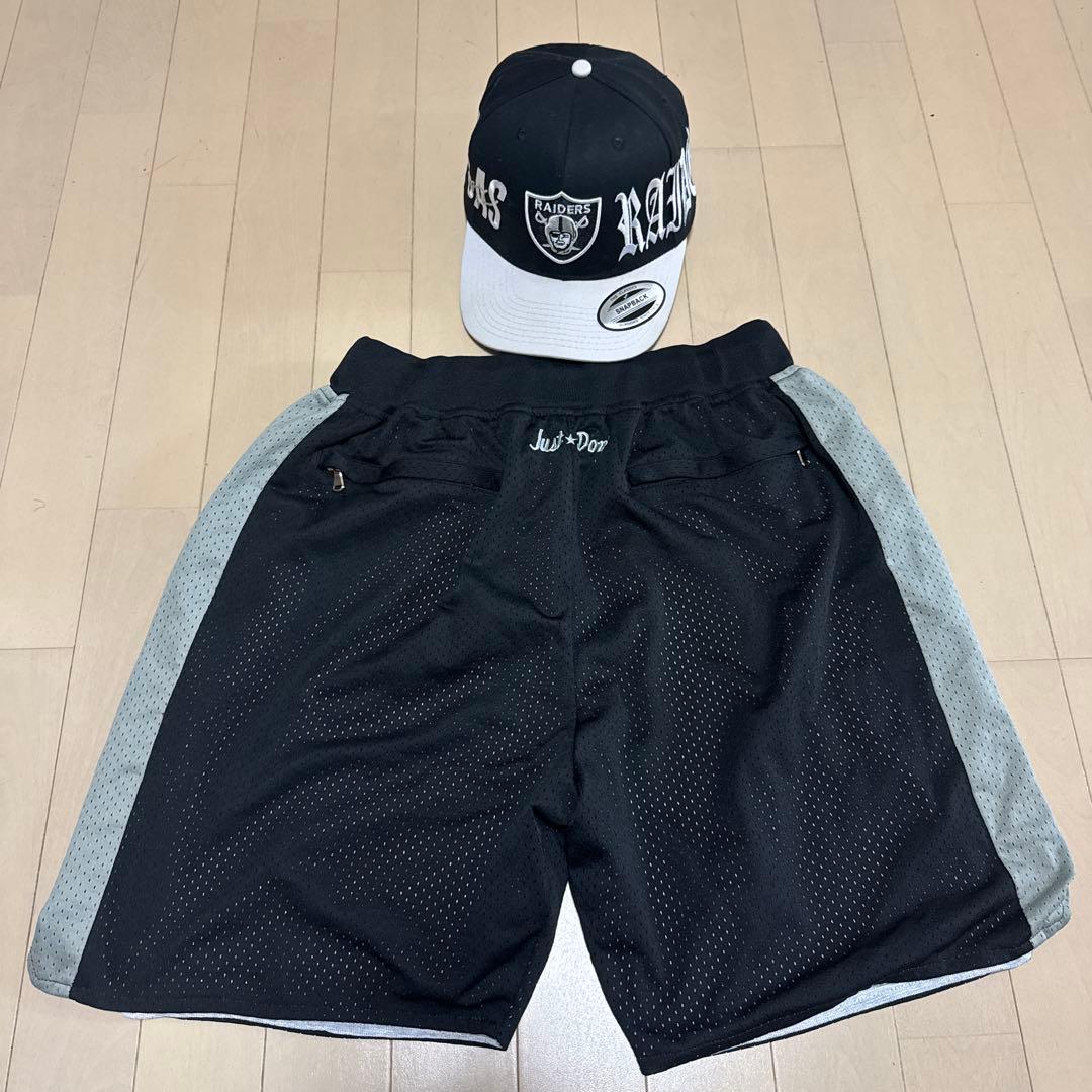 NFLレイダース OG ハーフパンツのみ ※キャップ売切れ