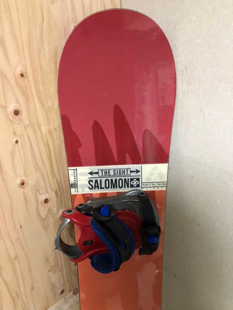 最終値下げSALOMONスノーボードビンディングセット