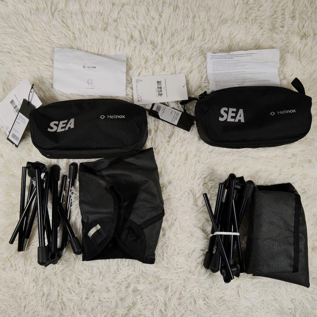 タグ付き2脚　Helinox SEA Tactical Chair Mini