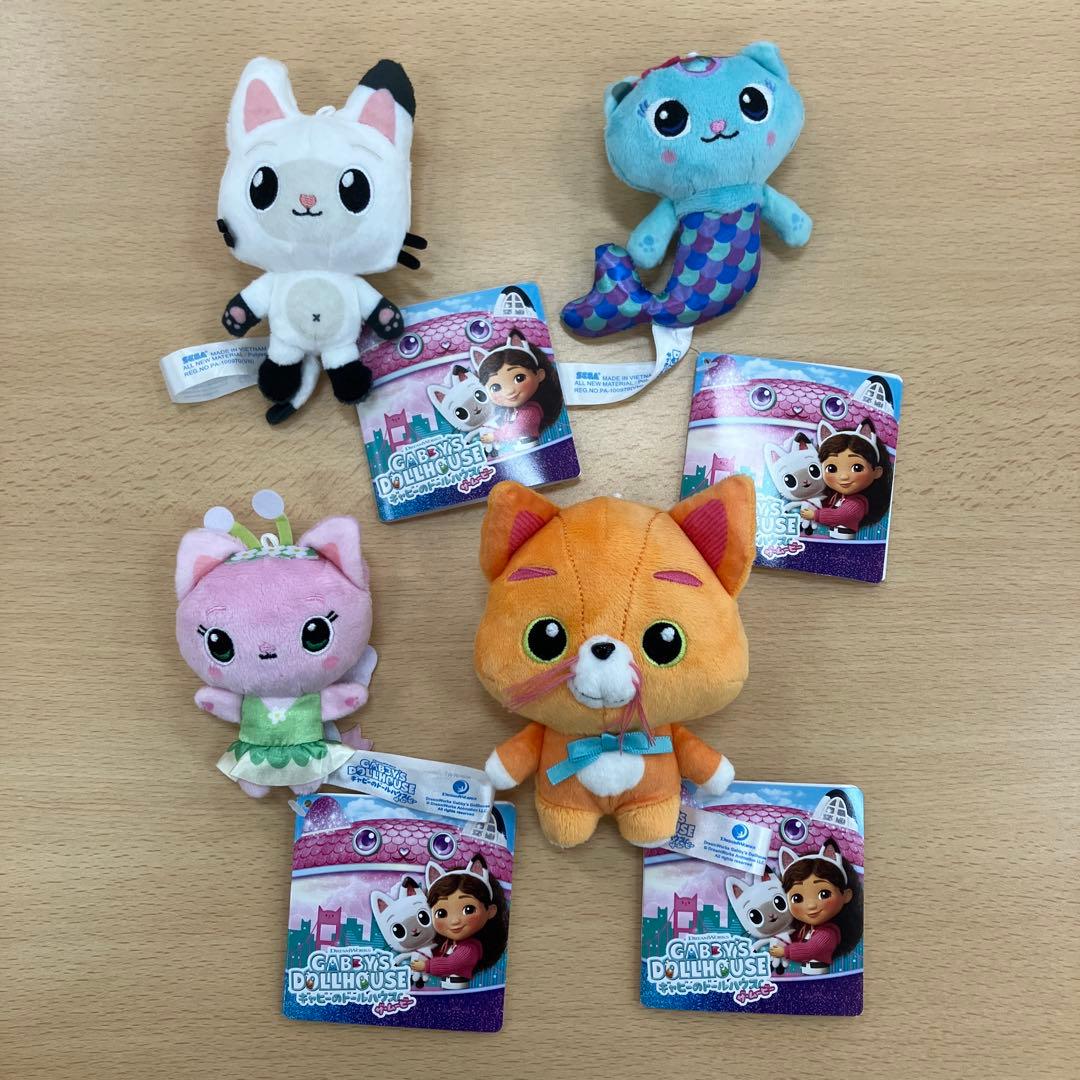 ギャビーのドールハウス ザ・ムービー マスコット 全4種 パンディ キティ 他⑬