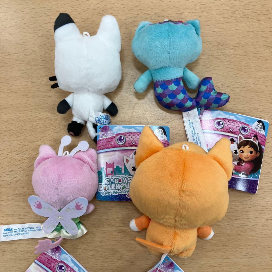 ギャビーのドールハウス ザ・ムービー マスコット 全4種 パンディ キティ 他⑬