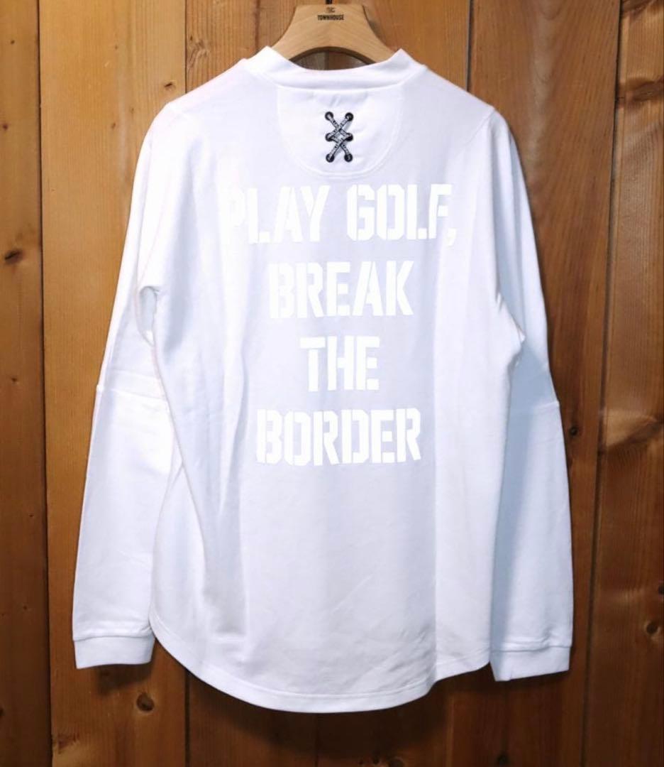 【新品】ラッセルノ モックネック 鹿の子 ロングスリーブシャツ (6/XL)