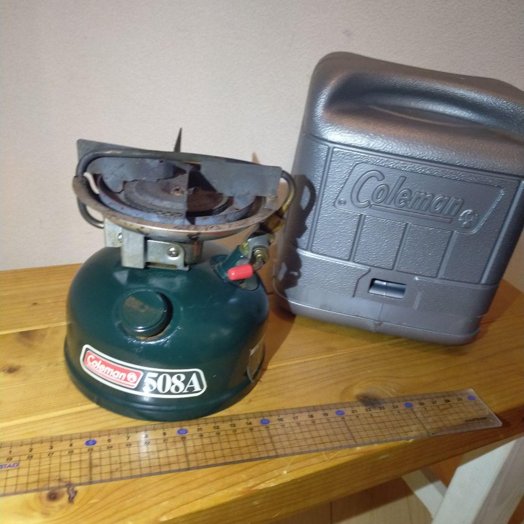 Coleman 508A シングルバーナーコンロ　動作確認済キャンプ コールマン