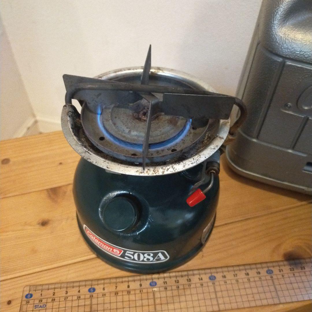 Coleman 508A シングルバーナーコンロ　動作確認済キャンプ コールマン