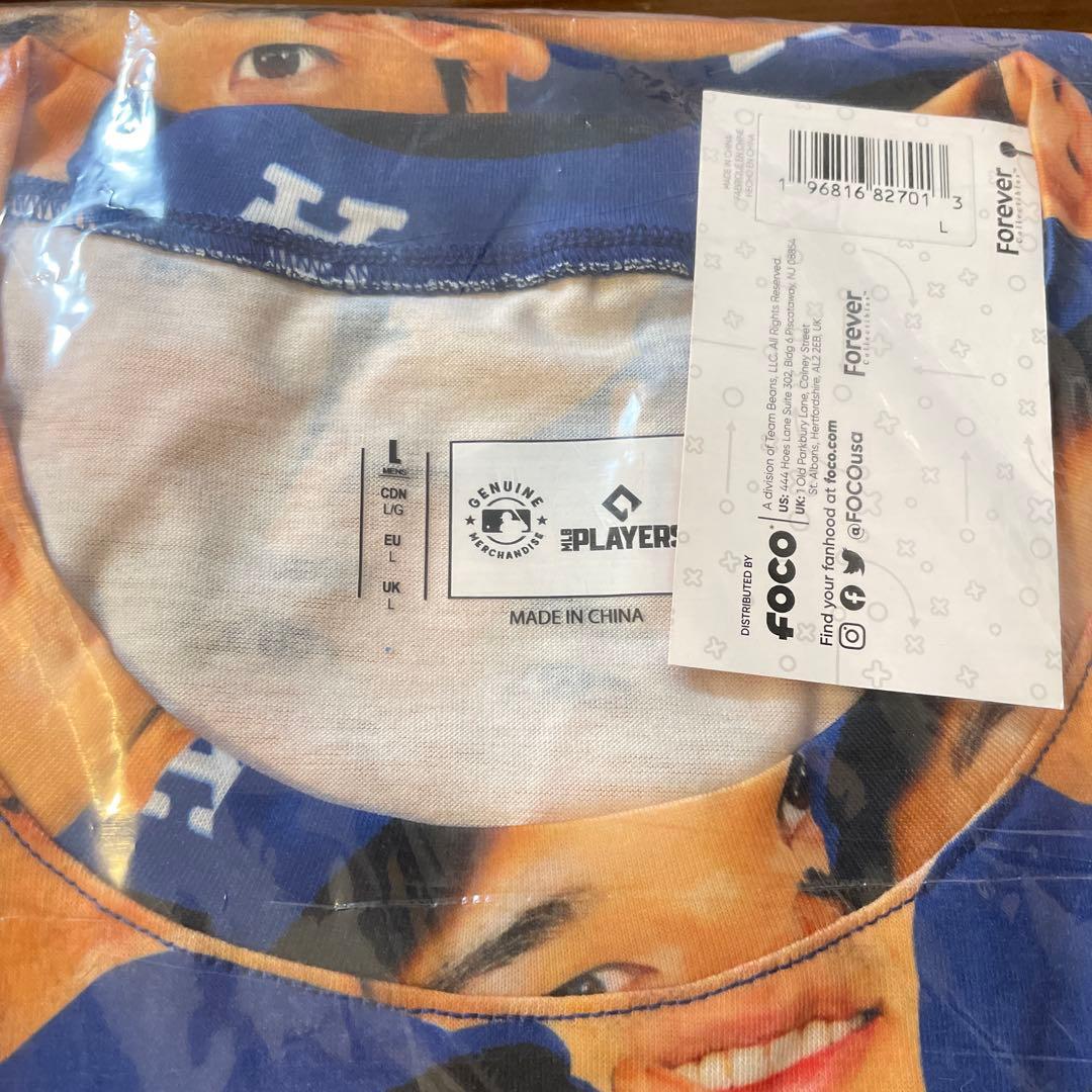 新品　SHOHEI OHTANI 顔だらけ　Tシャツ 大谷翔平 ドジャース　公式