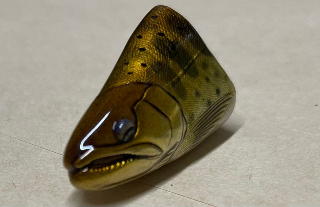 魚類模型作家 吉田光 トラウトベビーピンズ ピンバッジ