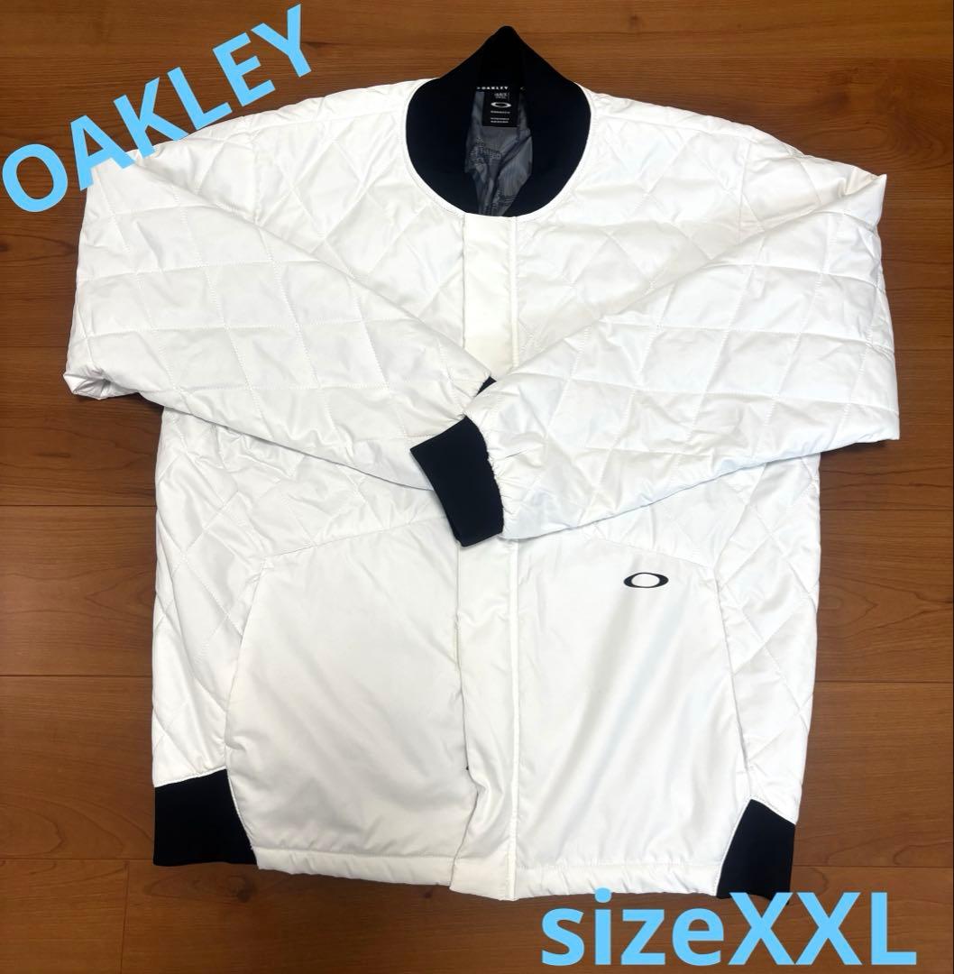 【美品】　Oakley 中綿　キルティングジャケット　オークリー　ブルゾンXXL