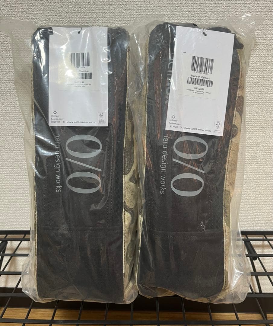 ネルデザインワークス Helinox チェアワン neru ver 新品