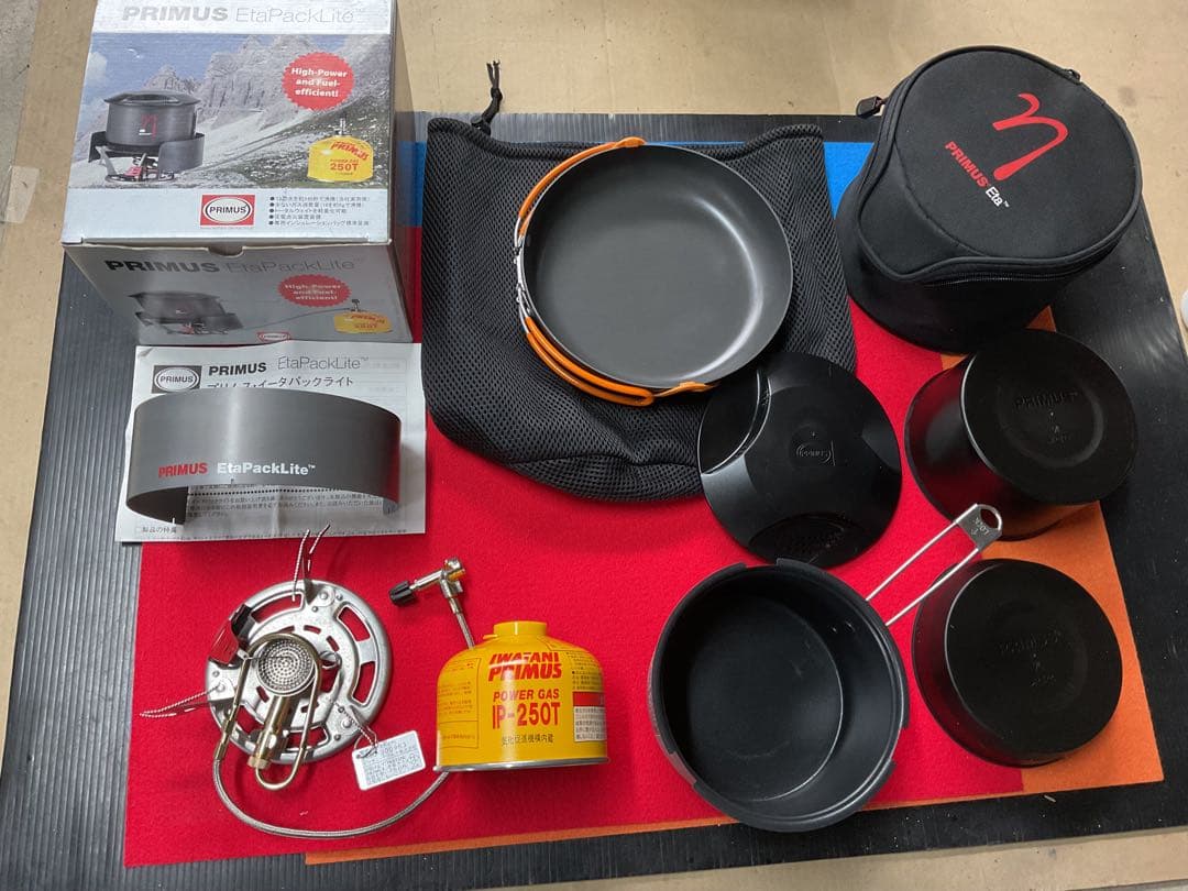 PRIMUS Eta PackLite希少動作良好美品&JETBOILフライパン