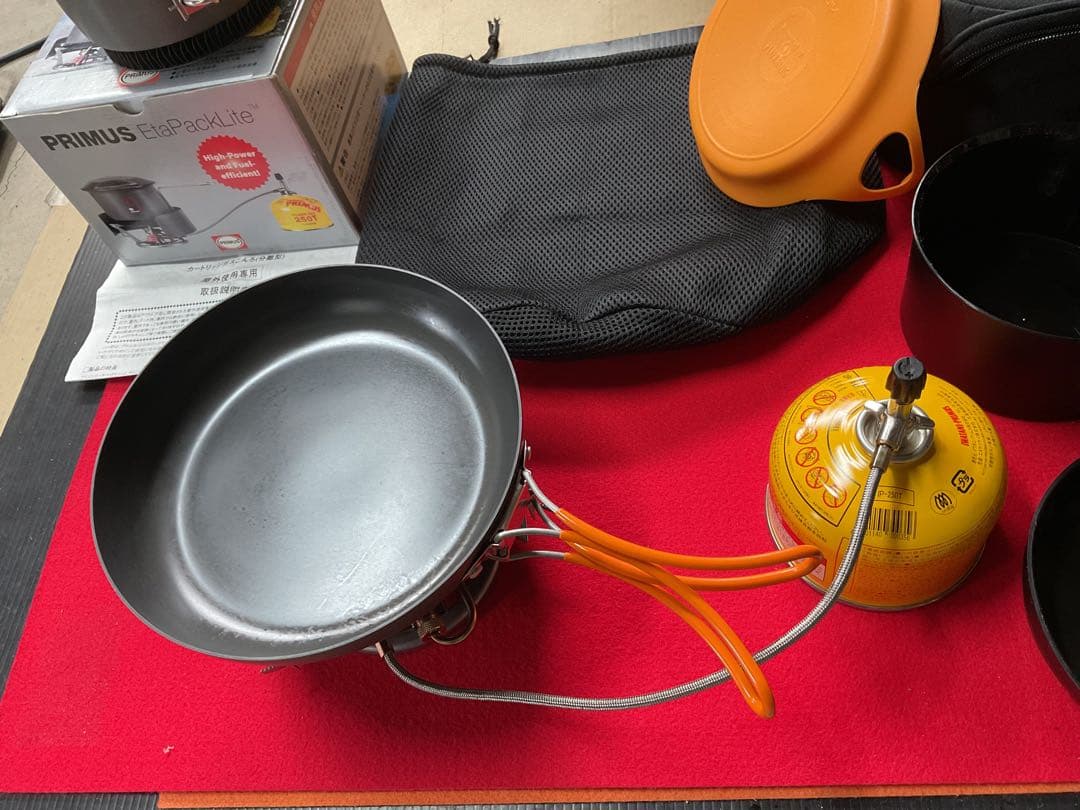 PRIMUS Eta PackLite希少動作良好美品&JETBOILフライパン