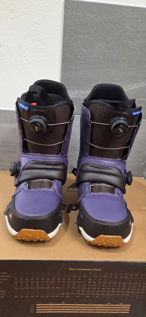 BURTON Photon Wide Step On 26.5　パープル