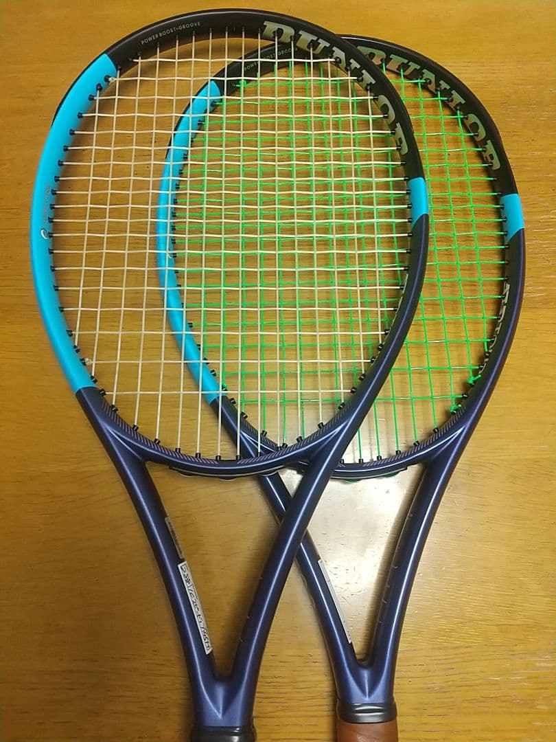 ダンロップ FX500 マッチペア 2本 レザーグリップ