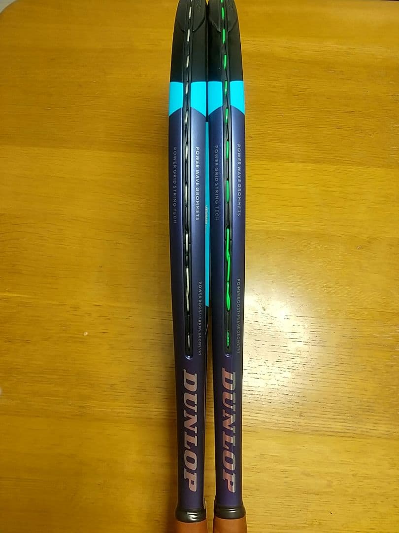 ダンロップ FX500 マッチペア 2本 レザーグリップ