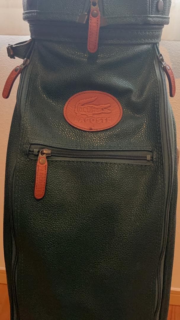 値段交渉歓迎【値下げ！希少】 LACOSTE ラコステ キャディバック ゴルフ