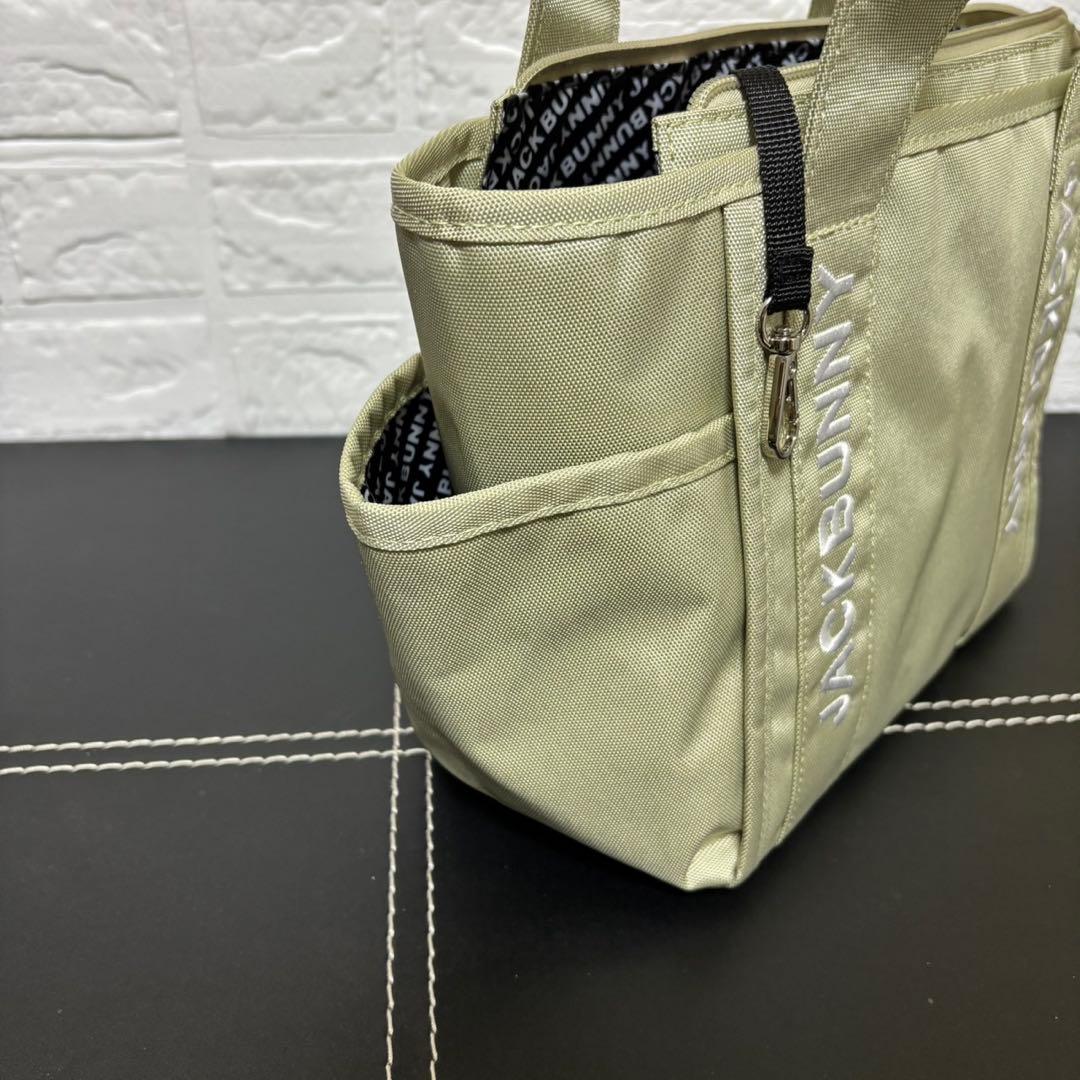 JACKBUNNY ゴルフバッグ カートバッグ　トートバッグ　ベージュ