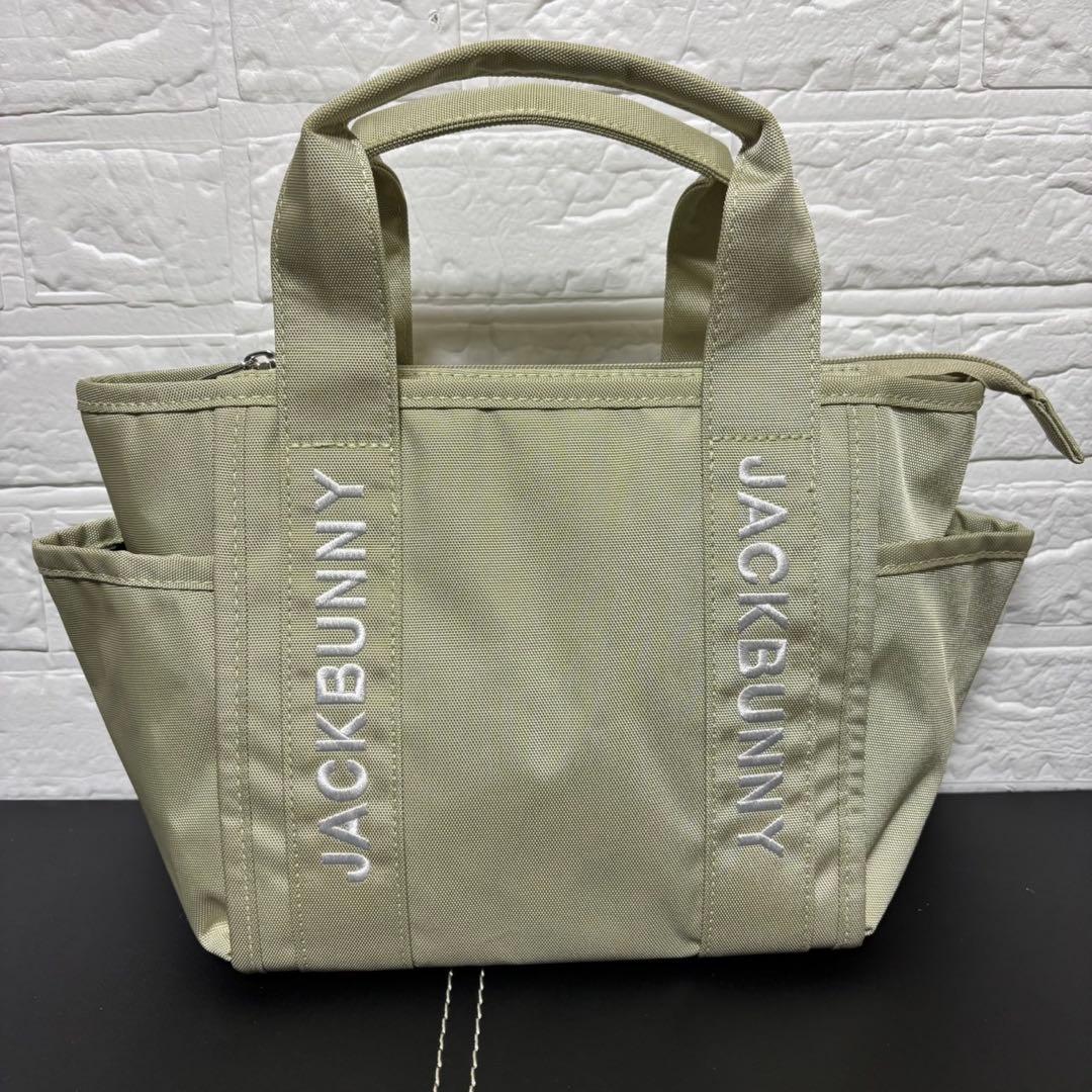 JACKBUNNY ゴルフバッグ カートバッグ　トートバッグ　ベージュ