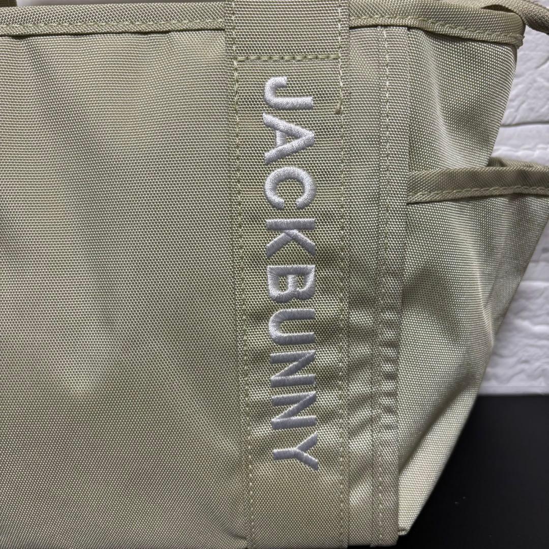 JACKBUNNY ゴルフバッグ カートバッグ　トートバッグ　ベージュ