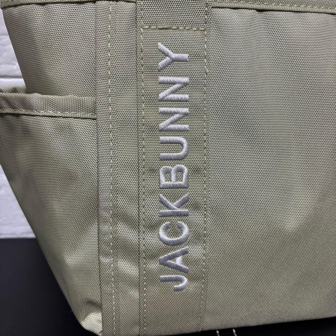 JACKBUNNY ゴルフバッグ カートバッグ　トートバッグ　ベージュ