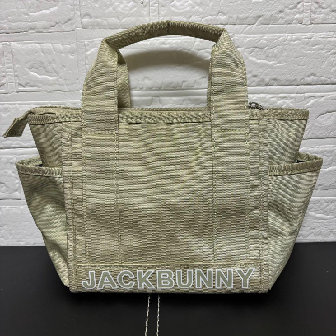 JACKBUNNY ゴルフバッグ カートバッグ　トートバッグ　ベージュ