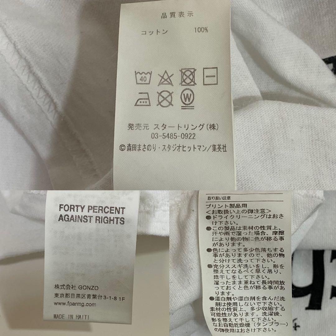 40% AGAINST RIGHTS ろくでなしBLUES 西山徹　森田まさのり