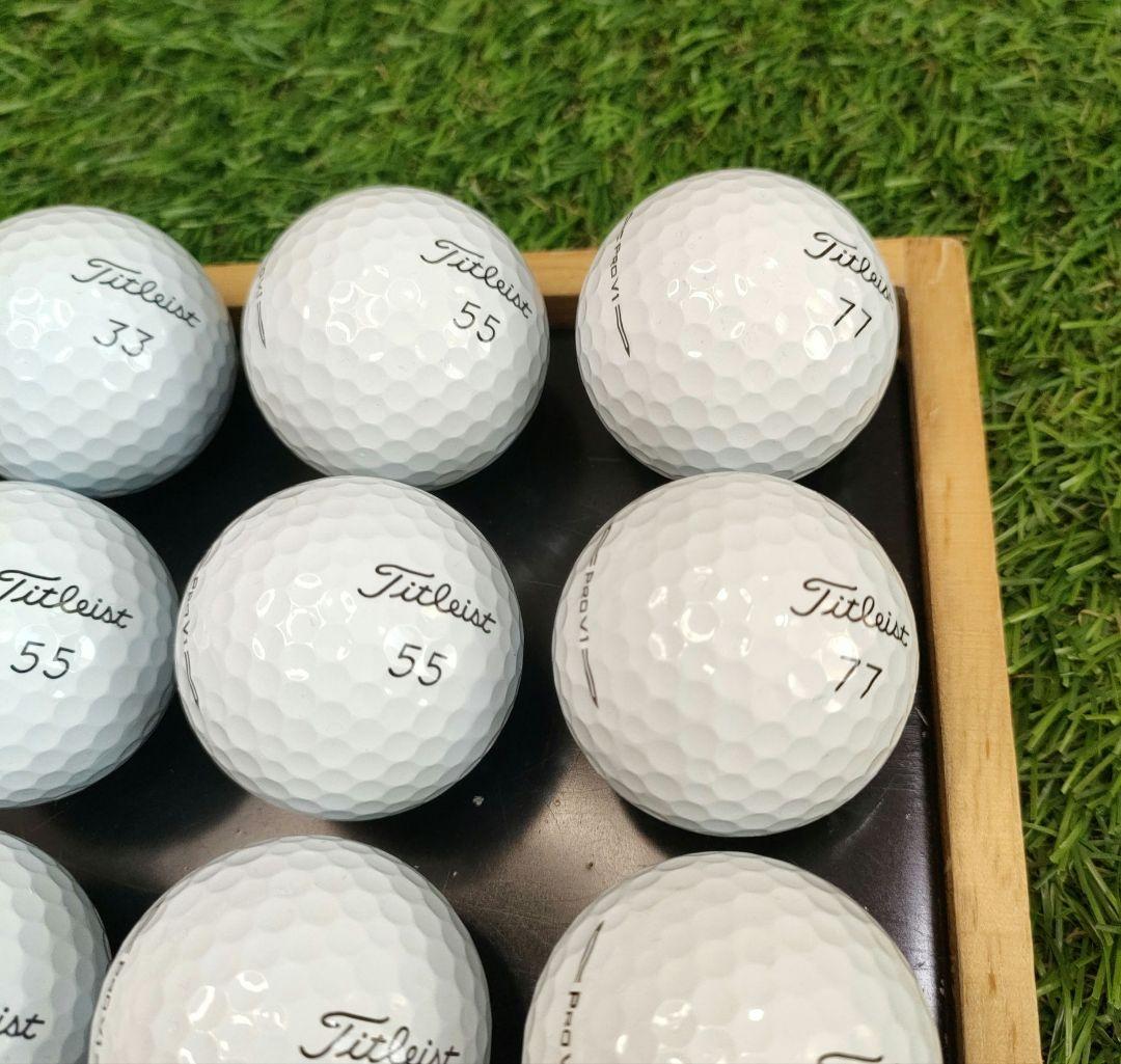 タイトリストPROV1　2023年モデル良品ロストボール20個。