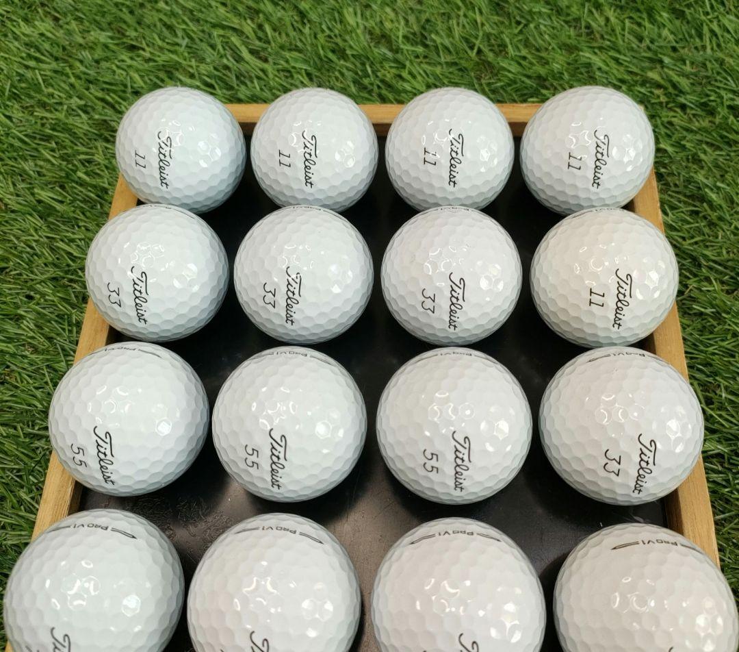 タイトリストPROV1　2023年モデル良品ロストボール20個。