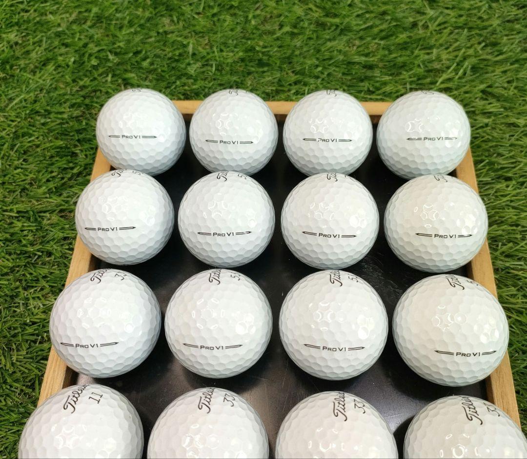 タイトリストPROV1　2023年モデル良品ロストボール20個。