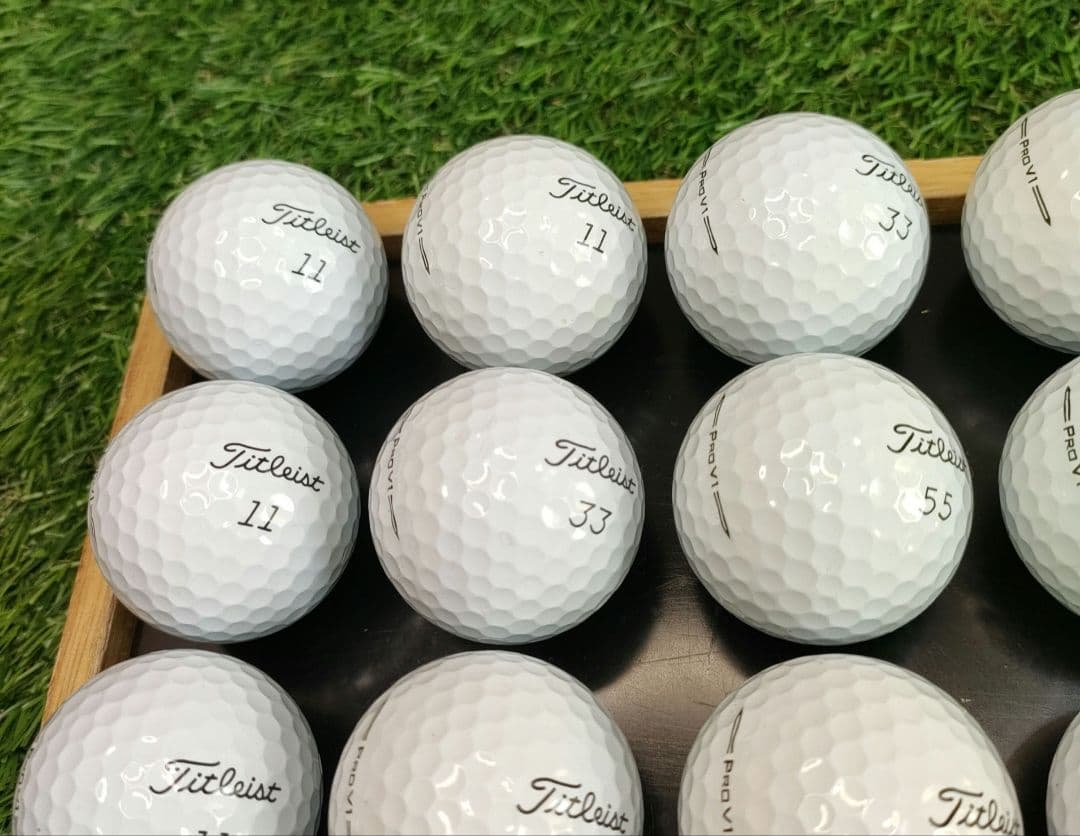 タイトリストPROV1　2023年モデル良品ロストボール20個。