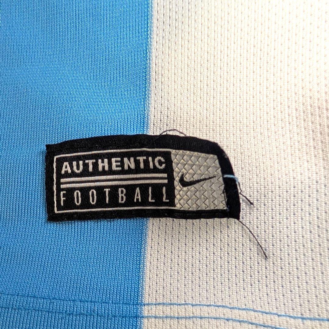 古着 サッカー ユニフォーム ゲームシャツ マラガ NIKE ナイキ メンズ L