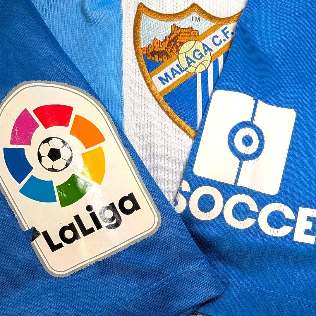 古着 サッカー ユニフォーム ゲームシャツ マラガ NIKE ナイキ メンズ L