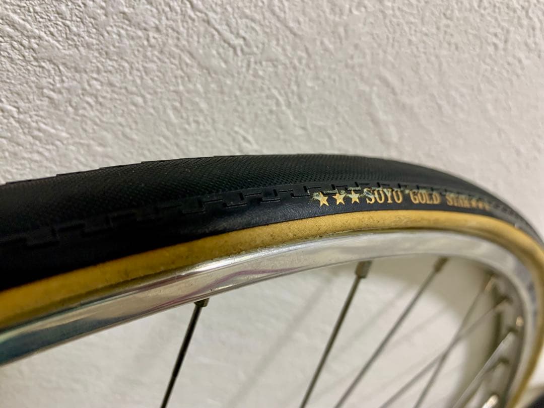 競輪ホイール　DURA-ACE ARAYA GOLD 完組ホイール 前後セット