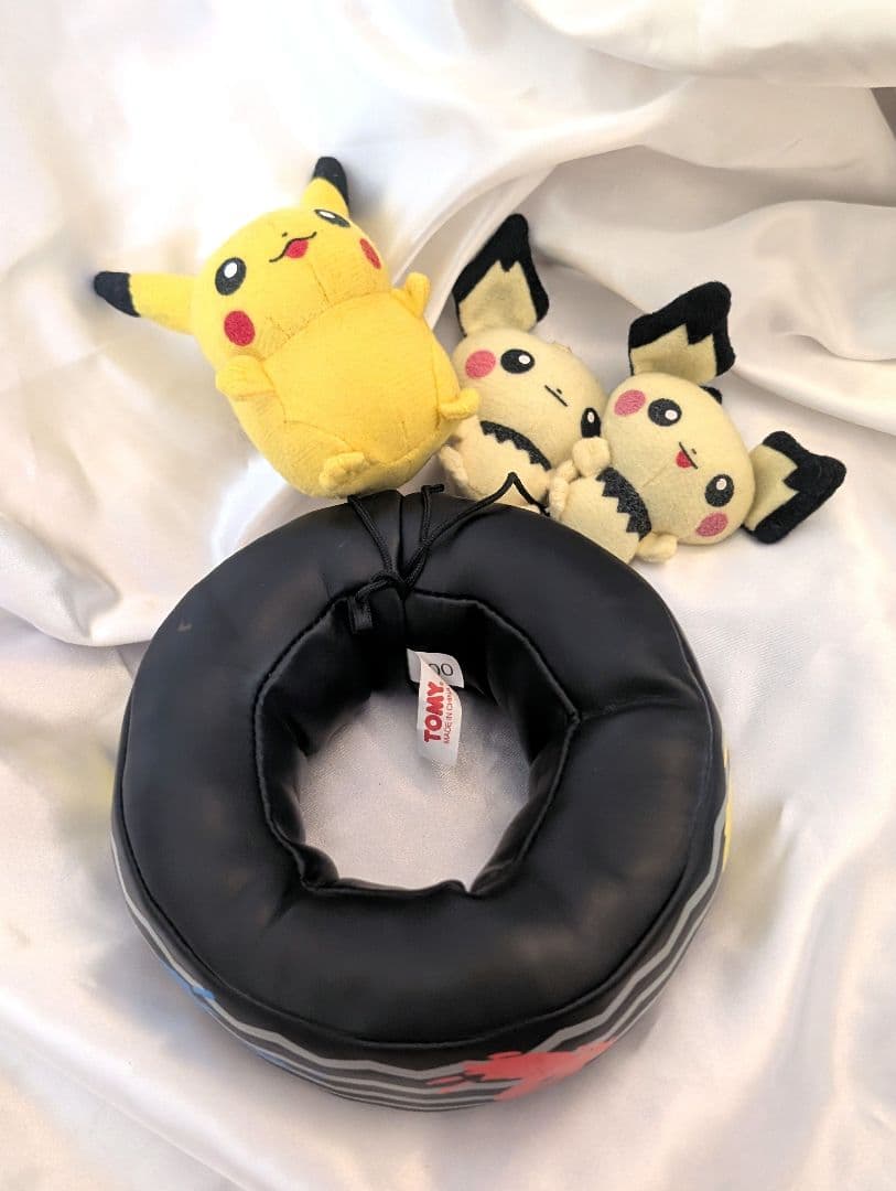 ピカチュウ　ピチュー　ポケモンのひみつきちぬいぐるみセット TOMY 初期　レア