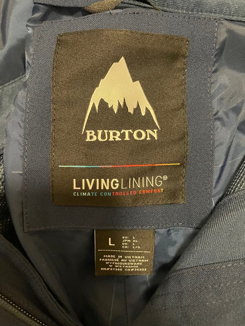 BURTON ボードウエア　ビブパンツ　L